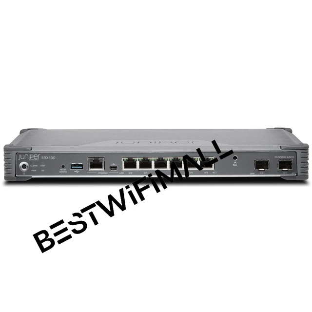Сеть Juniper Network SRX340 Брандмауэр Услуги Шлюз Надежное подключение, Брандмауэр 3 Гбит/с и 600 Мбит/с IPsec VPN 1