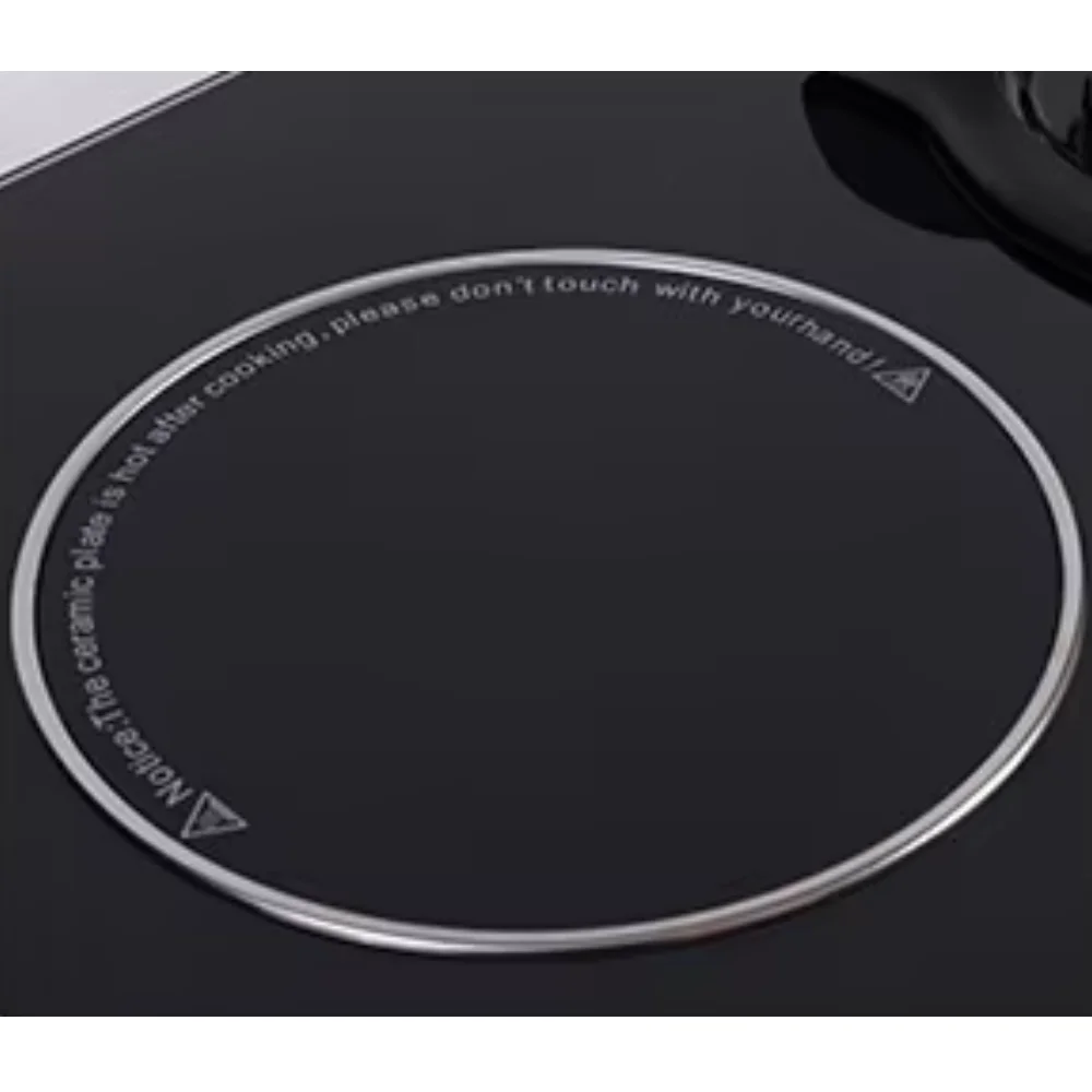 Built-in Dual Fuel Stove - Tempered Glass Panel Gas & Electric Cooktop for Home & Restaurant Kitchens 3