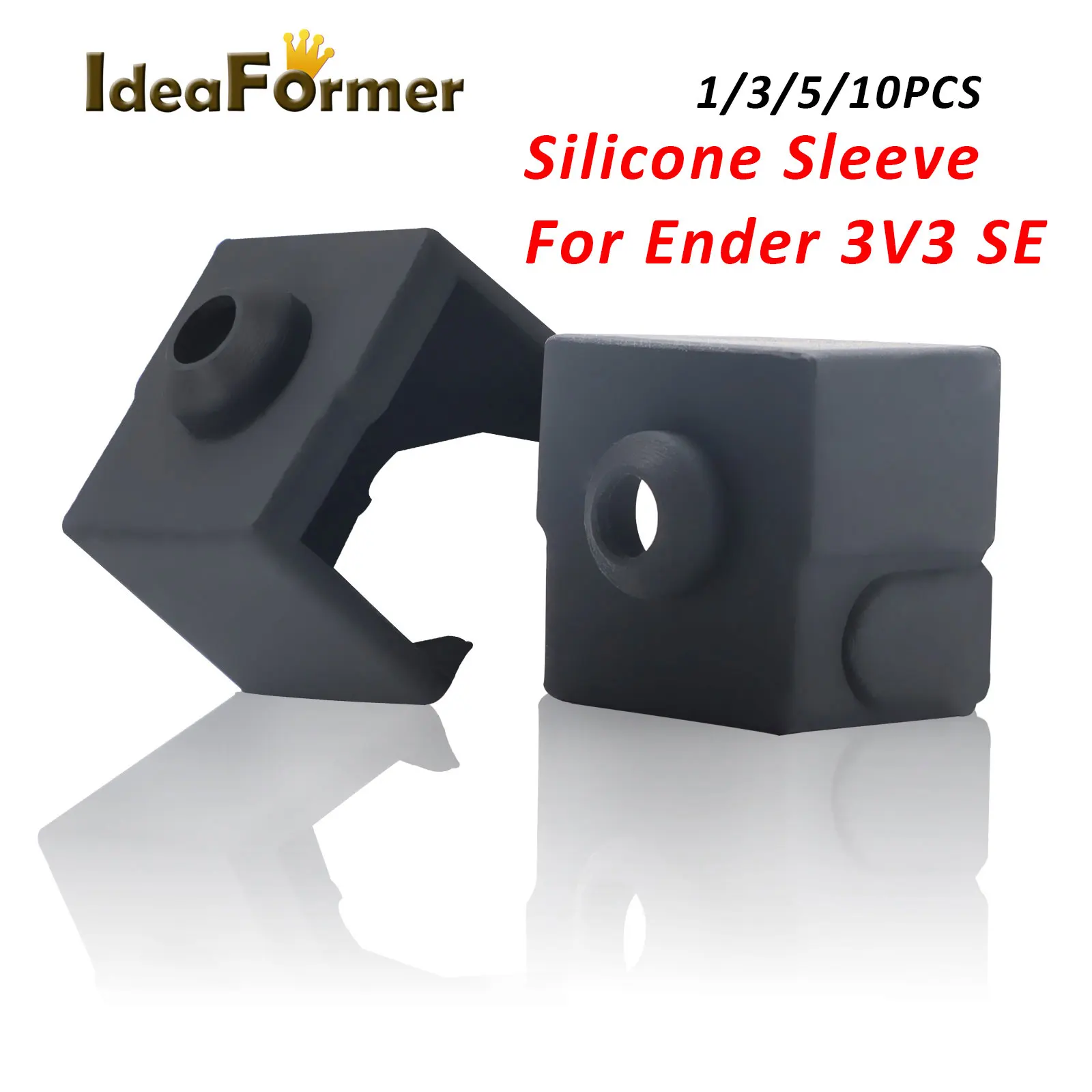 

Силиконовые носки для подогревательного блока Ender 3 V3 SE, 1/3/5/10 дюйма