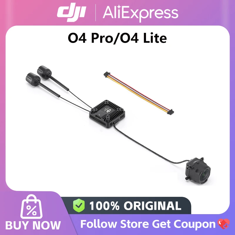 DJI O3 Air Unit Pro FPV avec antennes, transmission HD 1080p sur 10 km pour drone