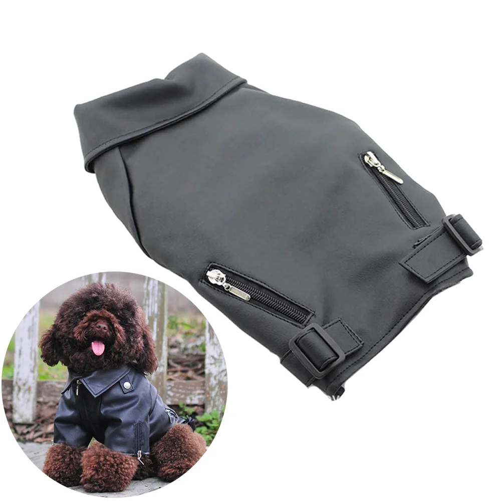 

Pet Dog Coat PU Jacket Soft Waterproof Dog Cloth Outdoor Puppy Outerwear Puppy Coat Jacket Winter Warm Clothes (XXS-5XL)