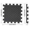 30x30cm 16 Pcs Interlocking Yoga Mat Home Gym and Yoga Equipment Protective Mat EVA Foam Non Slip Flooring Indoor Fitness 5