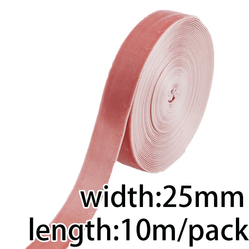 10 Mètres/rouleau) Ruban De Velours De 25mm Rubans De Dentelle De Noël Vente En Gros Décoration D'emballage Cadeau Décoration De Fête De Vacances Faite à La Main