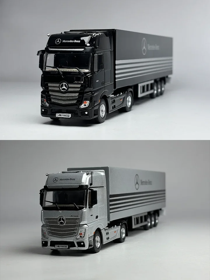 Diecast TimeMicro Perka TM 1:64 Scale Mercedes-Benz Actros Trailer