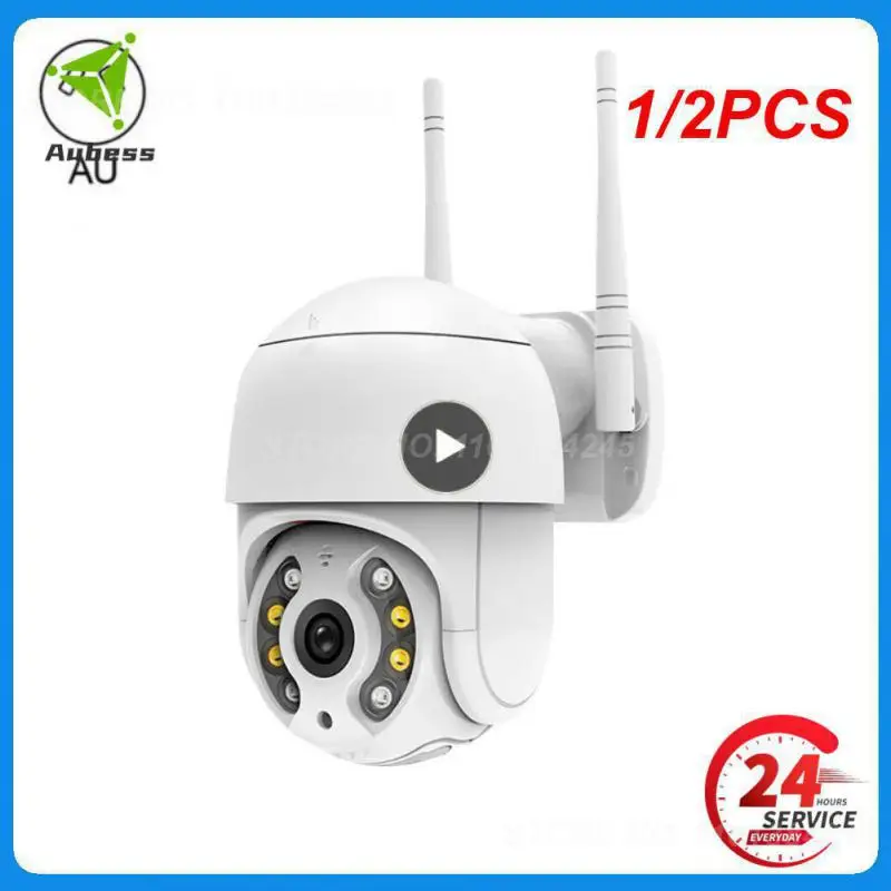 

1/2PCS IP Camera 1080P Wifi Outdoor PTZ Home Security Camera AI Human Detect H.265 Color Night Vision Waterproof