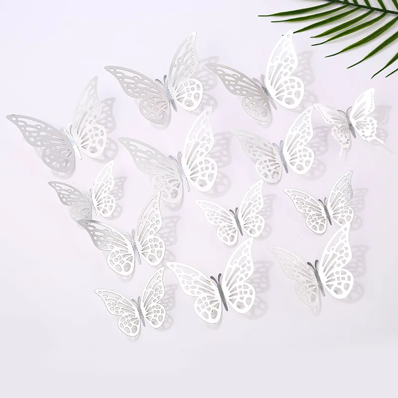 Butterfly Cake Toppers - Assorted Colors for Celebrations and DIY Decor