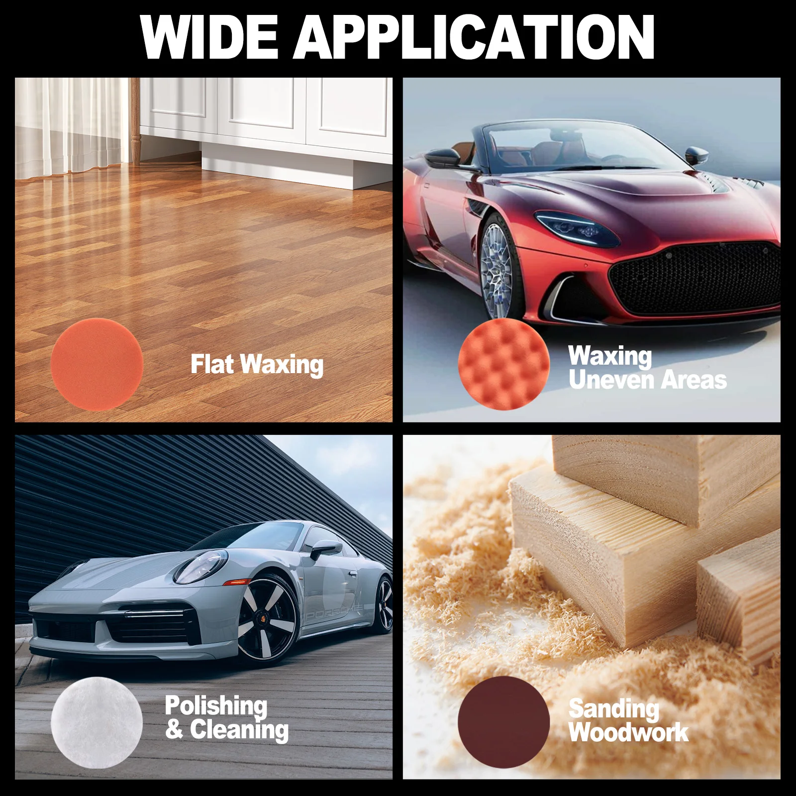 8 Gears Electric Car Polisher Machine Adjustable Speed Sanding Waxing Tools Auto er Polisher For Makita 18v Battery car polisher cordless car polisher electric polisher