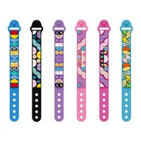 DOTS Go Team DIY Building Block Toys 41900 Silicone Bracelet Cartoon Compatible Legodotss Children ' s Day Gift 1
