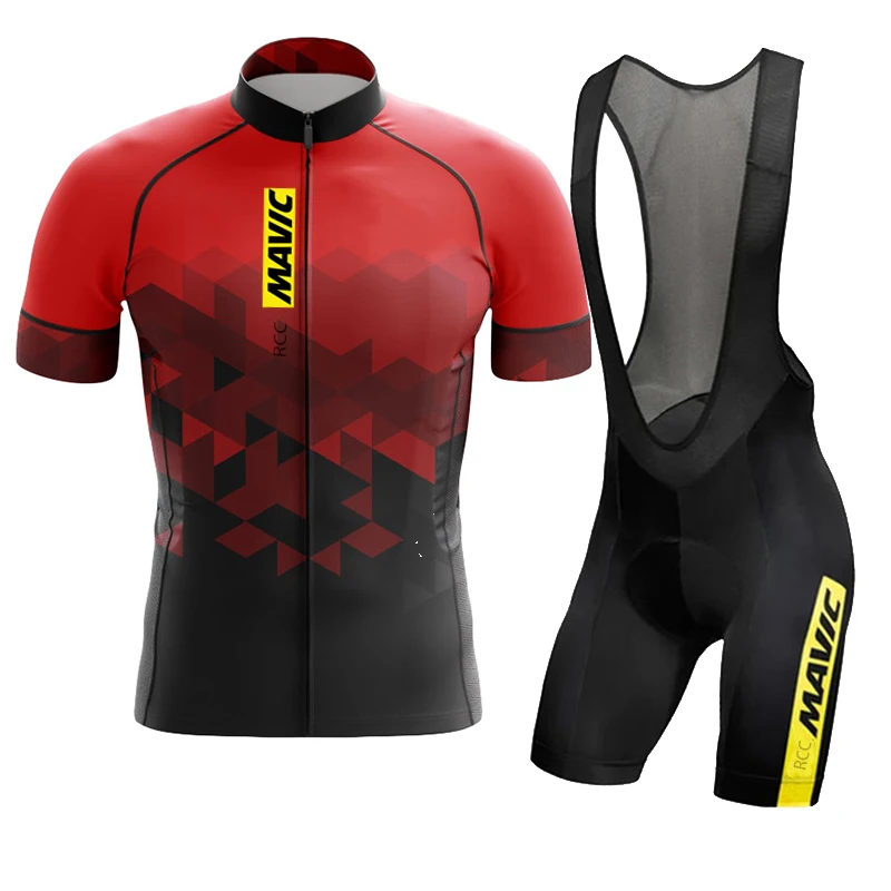 2026 Mavic Herren-Team-Uniform Mountainbike-Fahrradbekleidungsset Sommer Atmungsaktive Fahrradbekleidung MTB Champion Radsportbekleidung – Detail 10