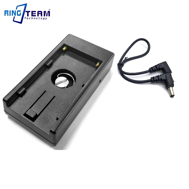 Replace Sony F Serials Battery Base Holder Mount Adapter Plate for NP F570 F750 F970 for LCD DSLR Camera Monitor BMCC