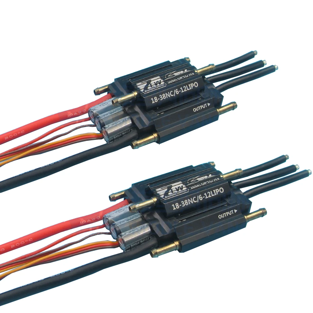RC boat 120A/150A OPTO Brushless ESC Waterproof Cooling Two way Electronic Speed Controller