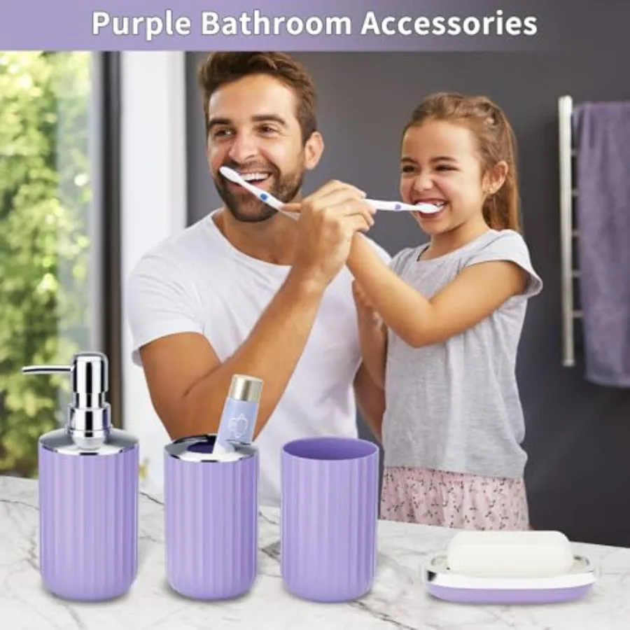 Bathroom accessories set image 5