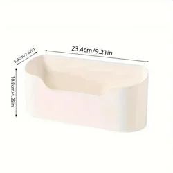 Versatile Drawer and Wall Organizer with View Window (透明色)