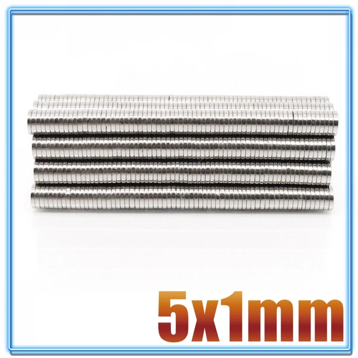 5x1mm Neodymium Round Magnets 100/200/500/1000/2000PCS