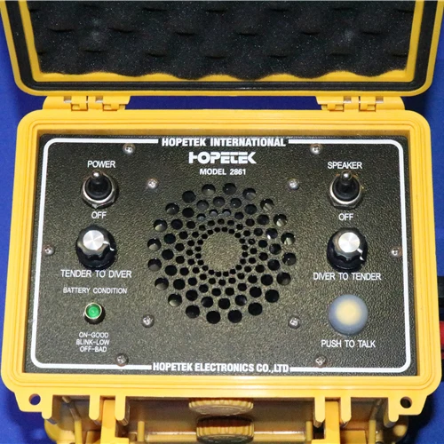 MZ300 diving telephone intercom diver communicator underwater operation communication system MODEL 2861