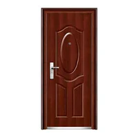 Entrance Gates Solid Wood Rolling Glass Door Automatic Gate Armored Entrance Compound Security Door 1