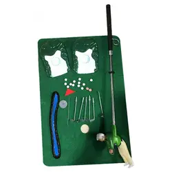 Educational Mini Toy Plastic Golf Club Games Set Children Indoor Parent-child Toy