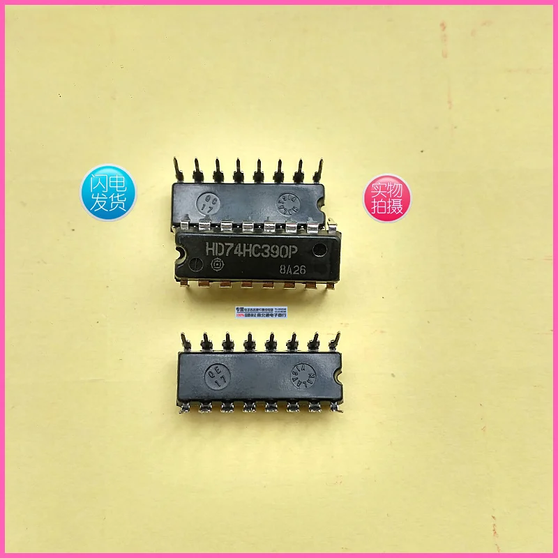 

10 шт. TC74HC390P SN74HC390N HD74HC390P DIP-16