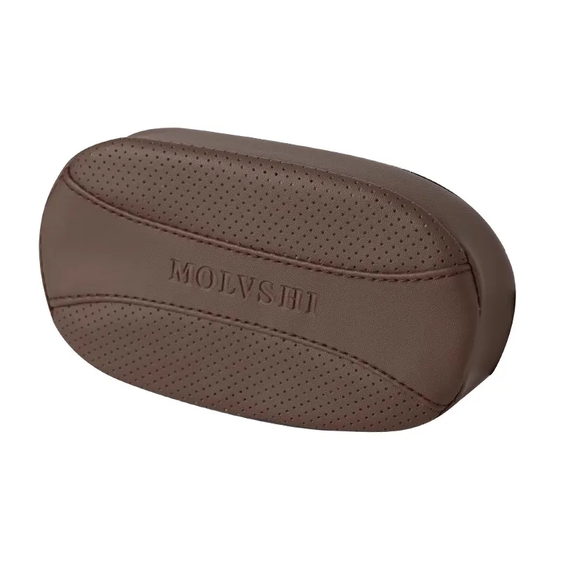 2pcs Car Knee Cushion, Auto Center Console Knee Cushion Soft Leather Car Driver Side Console Knee Support Pad Memory Foam Center Console Interior Acce - View #14