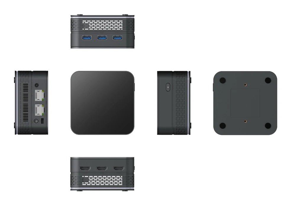 T9 Plus Mini PC Intel Alder Lake N100 N150 16GB LPDDR5 512GB SSD