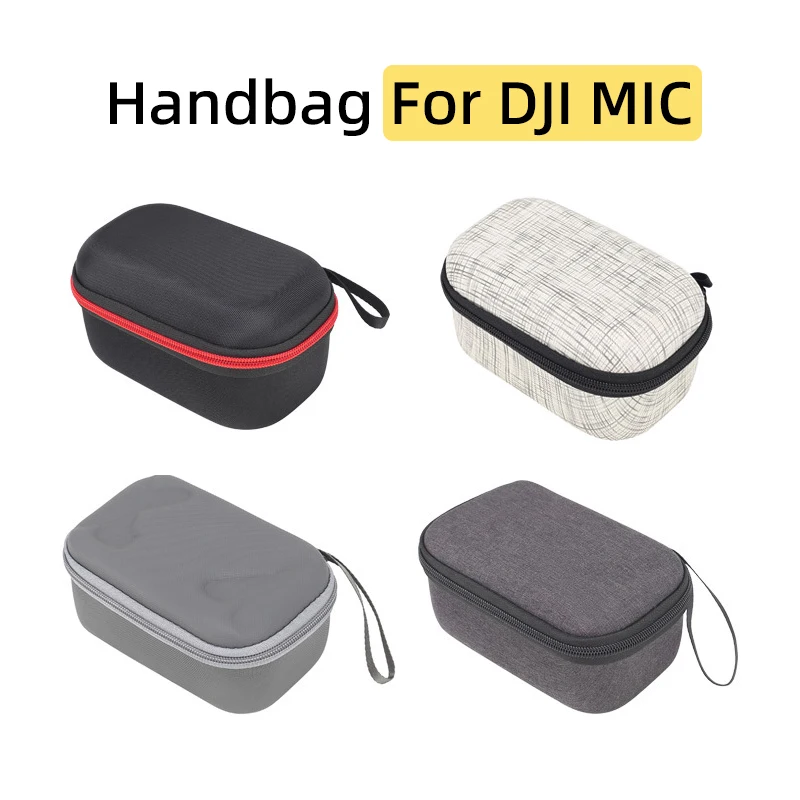 

For DJI Mic Wireless Microphone Storage Bag Portable Handbag Waterproof Shockproof Protective Box Carrying Case Accessories