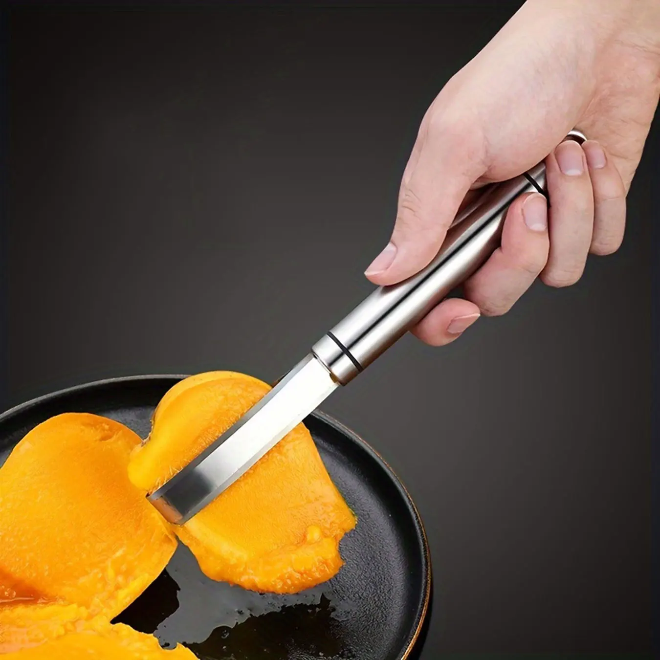 304 stainless steel mango corer, mango cutter, multifunctional meat picker, fruit digging and cutting tool