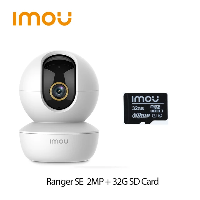 Dahua imou Ranger SE 2MP AI Human Detect Camera Baby Security Surveillance Wireless ip CCTV Indoor 4X Digital Zoom 1080P Camera 2MP add 32G SD