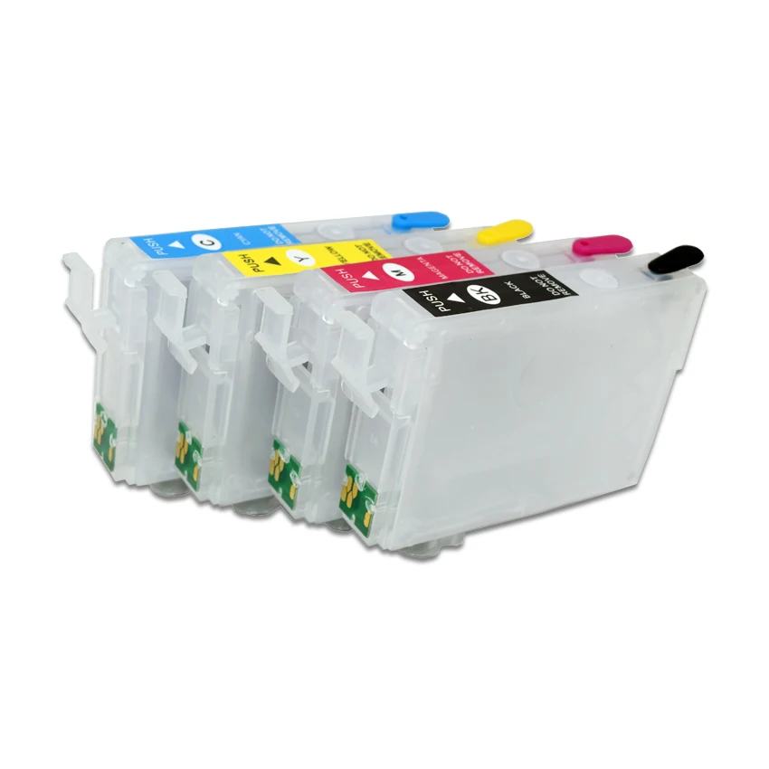 Cartucho de Tinta Recarregável com Chip Adequado para Impressoras Epson Europa Xp5200 Xp-5205 Wf2960 Wf-2965 503xl 503 T503 T503xl - Imagem 6