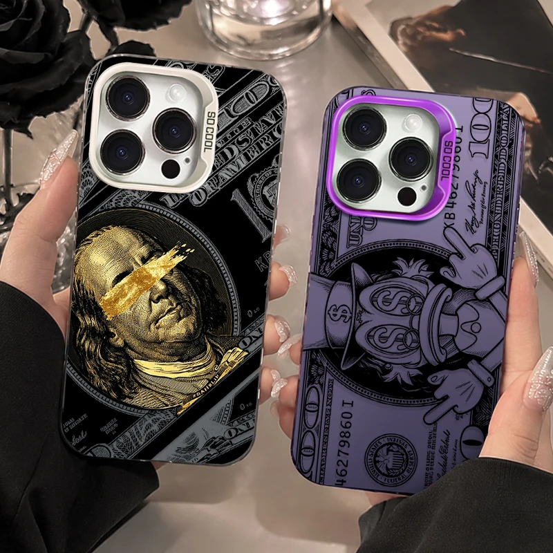 Fashion Dollar Art Line Phone Case – Stylish Protective Cover
