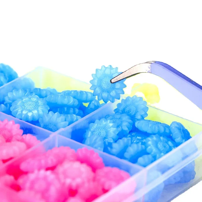 New Fluorescent Semi Transparent Lacquer Wax Grains 100pcs DIY Hand Account Scrapbooking Sealing Material