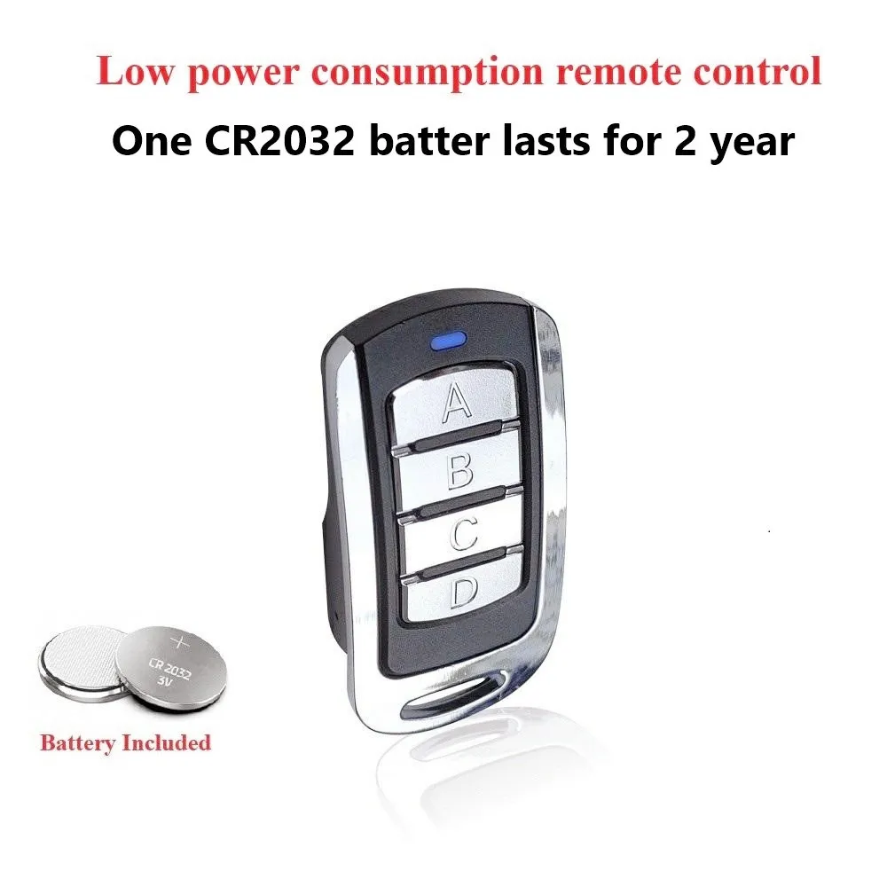 Multi Frequency Duplicator Copy Fixed & Rolling Code 287-868MHz Garage Door Remote Control Transmitter Gate Key Fob 4