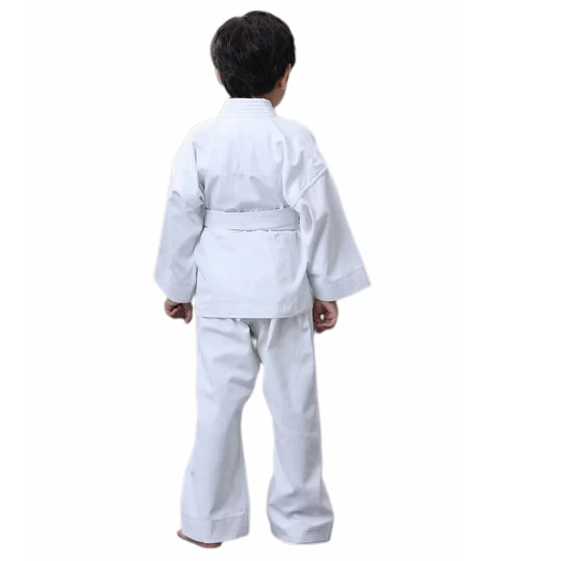 10 OZ Karate Uniform for Kids and Adult Lightweight Karate Gi Student Uniform with Belt for Martial Arts Training-White karate uniform