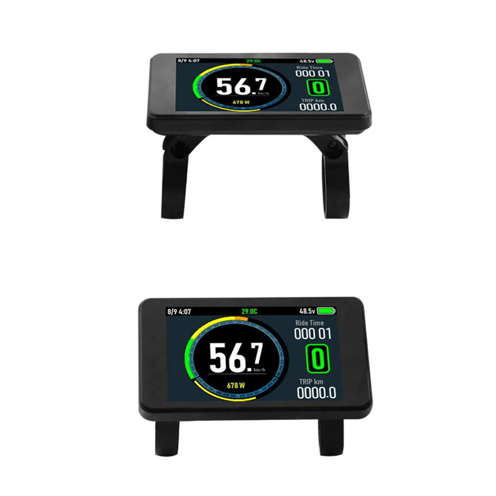 Bleiben Sie informiert während der Fahrt mit für 24 v7for 2v E-Bike T8 buntes LCD-Display für 2 5s kds bafang v5 für 2 kt Protokoll – Detail 14