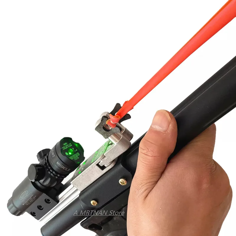 High Power with Laser Aiming Portable Folding Slingshot High