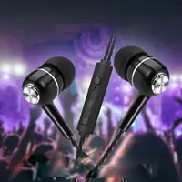 Stereo In-Ear Earphone Bass With Microphone HiFi Headphone Portable Earpiece Wired Headphone for Apple/Android/Huawei - Image 5