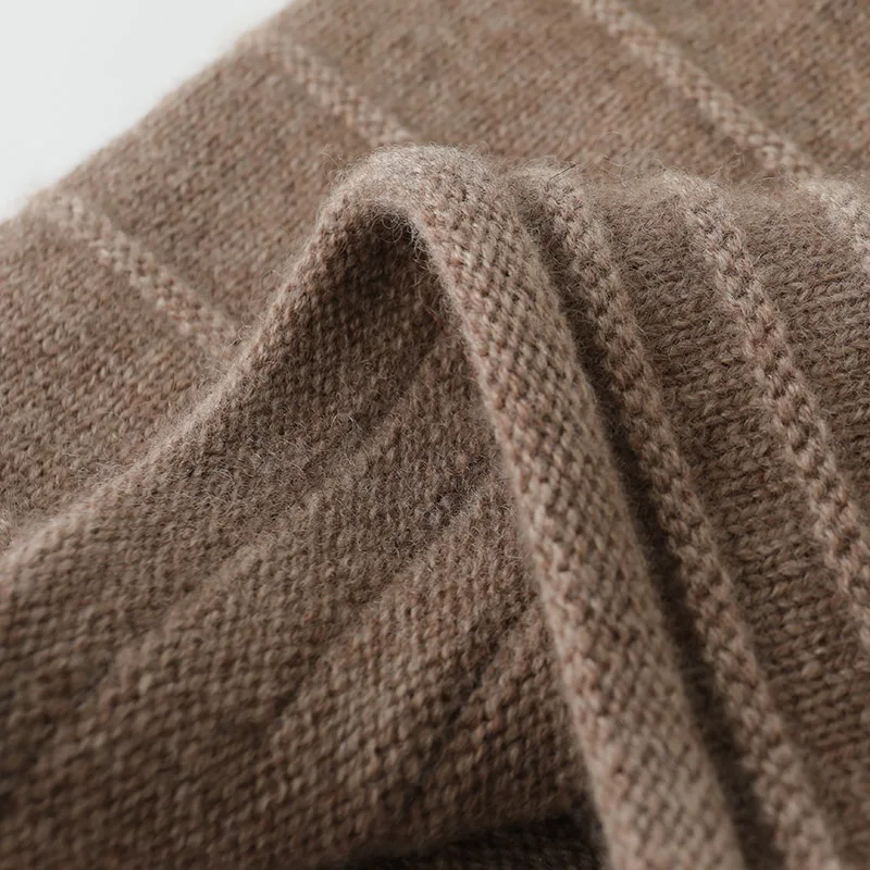 Women Slouch Beanies Skullies High Quality Female Solid Cashmere Wool Knit Beanie Hat Girl Winter Warm Bonnet Outdoor I3034067