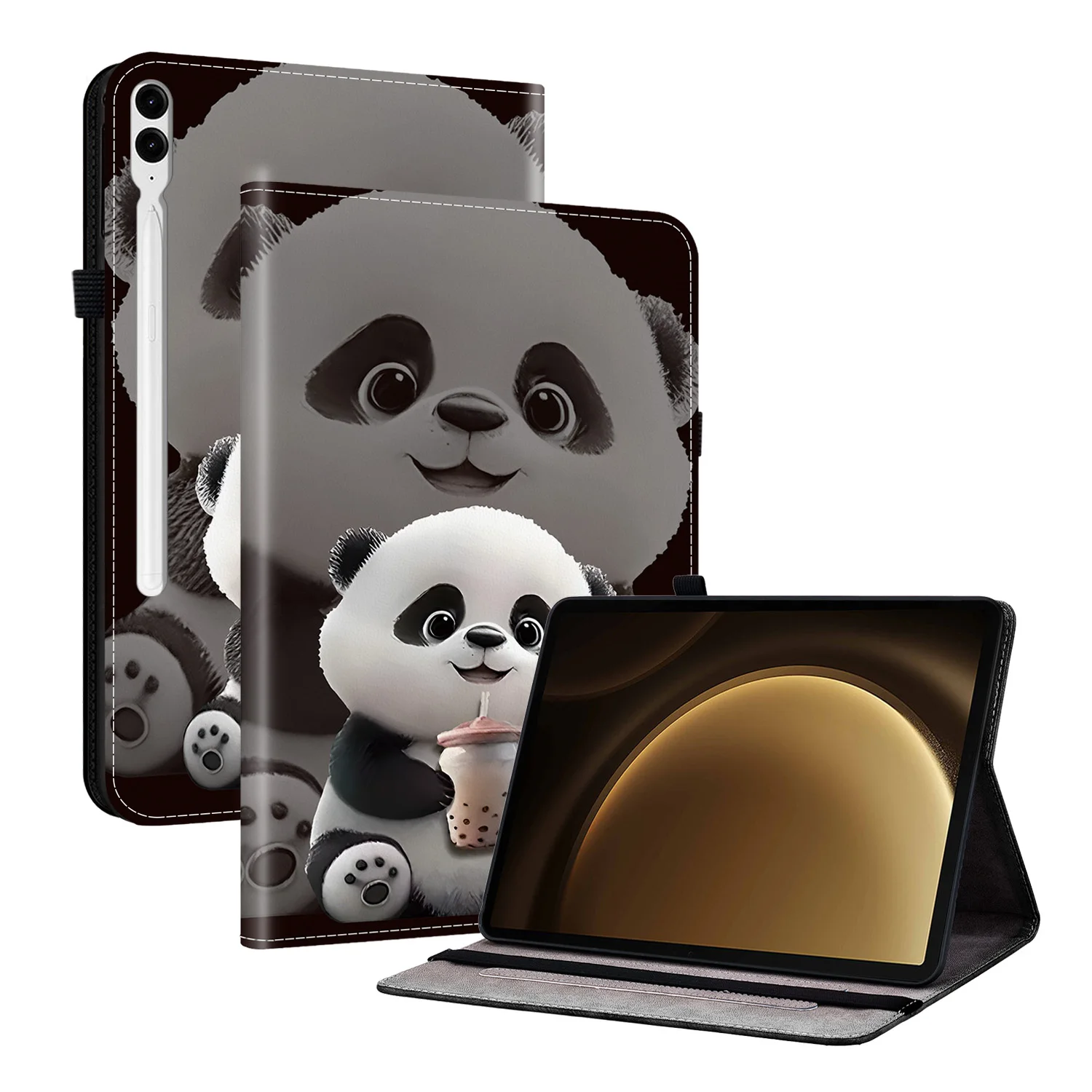 Premium Leather Tablet Cover, Enhanced Protection and Style