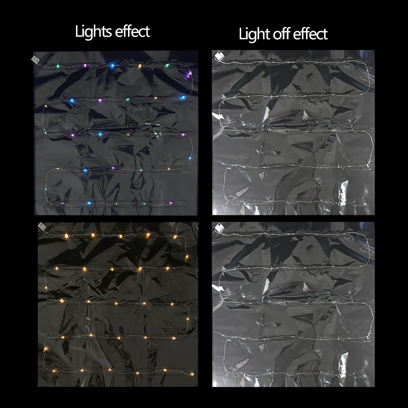 LED Flower Wrapping Paper With Lights Lace Mesh Wave Yarn Florist Bouquet Packaging Decoration Wedding Birthday Valentines Gifts