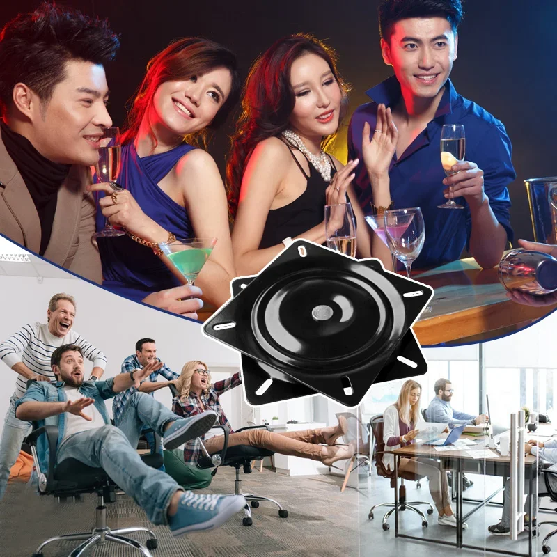 Stool, Heavy Duty Steel 360 Degrees Rotating