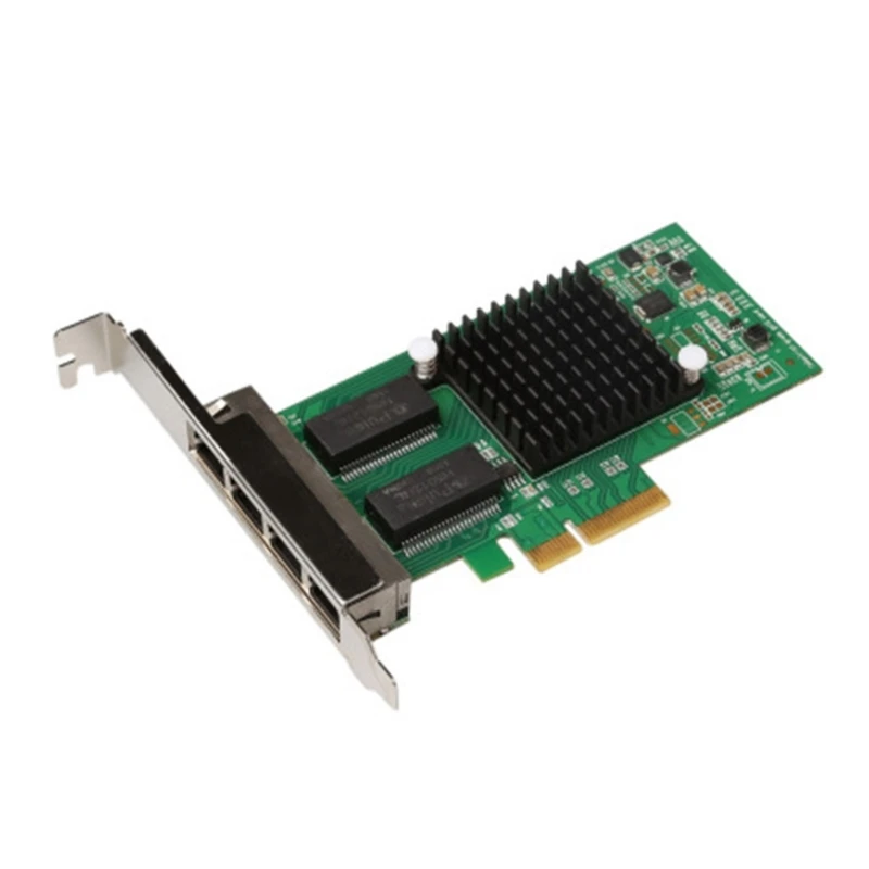 

16FB PCIe Server Card Gigabit Ethernet Adapter 4 Port Lan Card Supports windows®7, IEEE 802.1P Standards