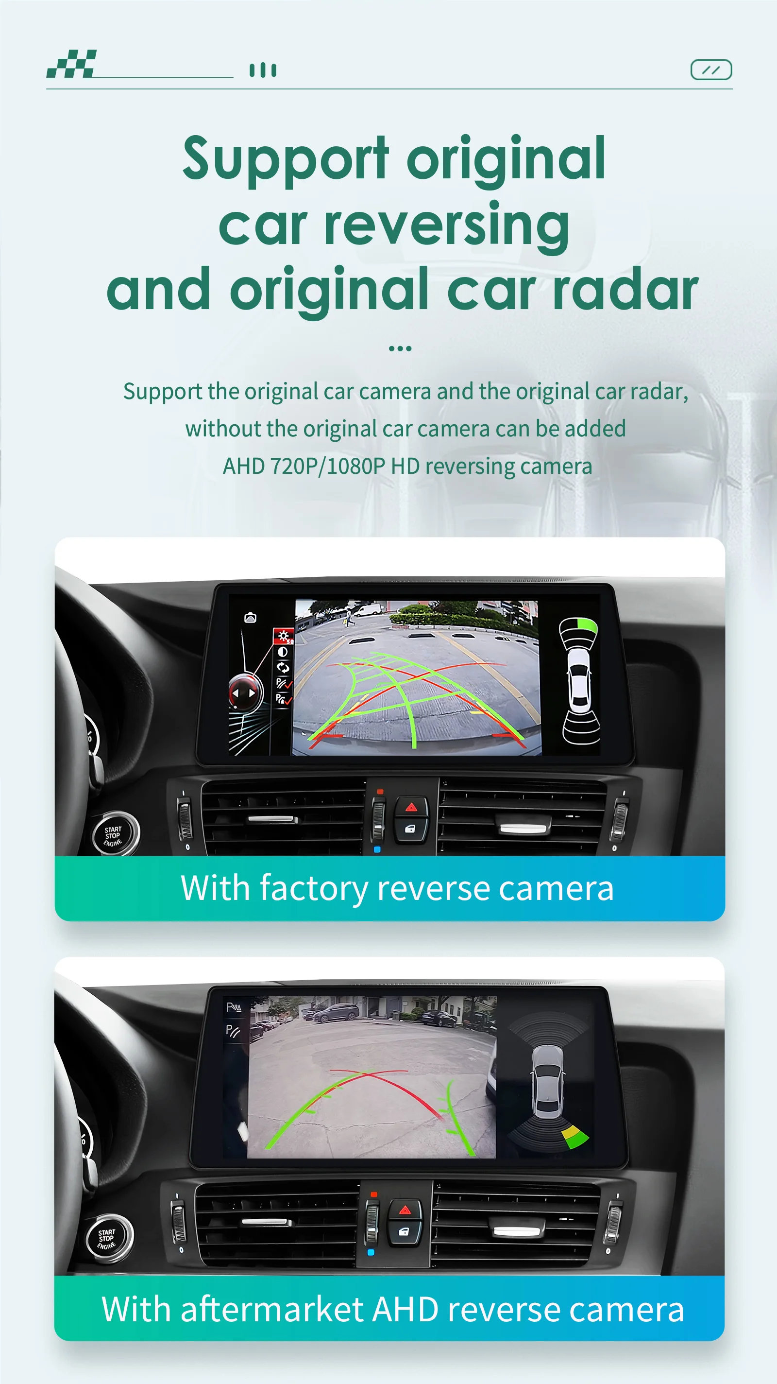 10,25 "Carplay Android 13 Auto Auto radio Für BMW X3 E83 F25 X4 F26 CIC NBT Multimedia Player 4G GPS navi Stereo 2din SWC bildschirm – Detail 20