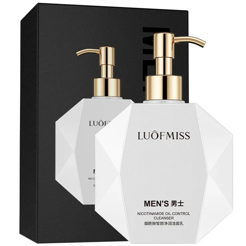 Niacinamide Refreshing Facial Cleanser Moisturizing Oil Control Mild Non Tightening Eliminating Acne Deep Cleans Refines Pores