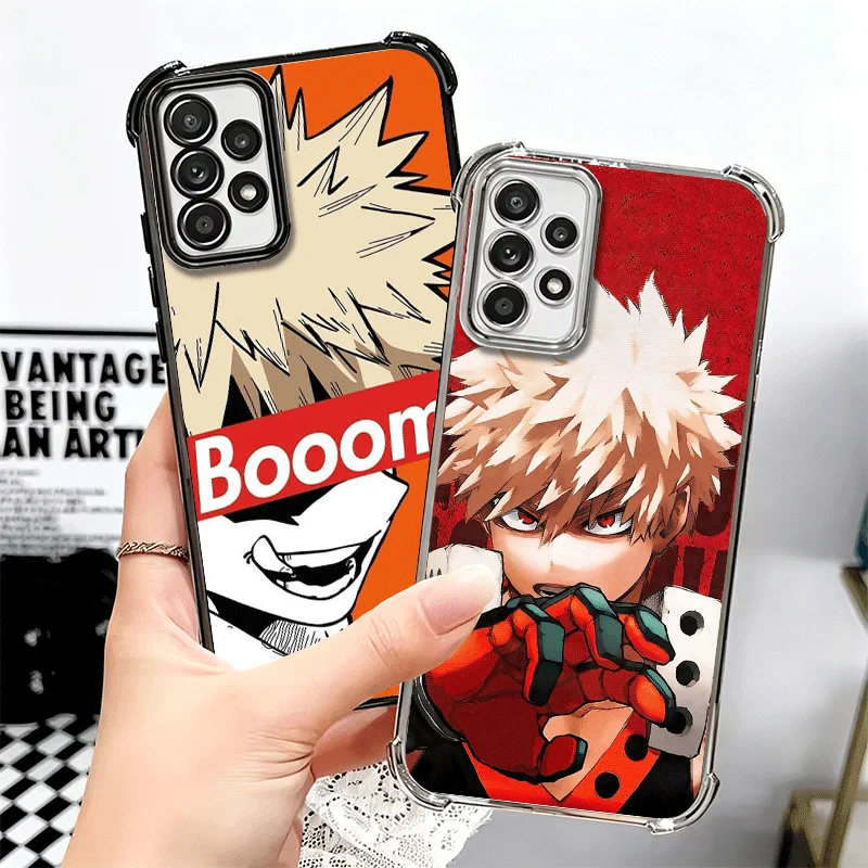 MHA My Hero Bakugou Katsuki Soft Phone Case