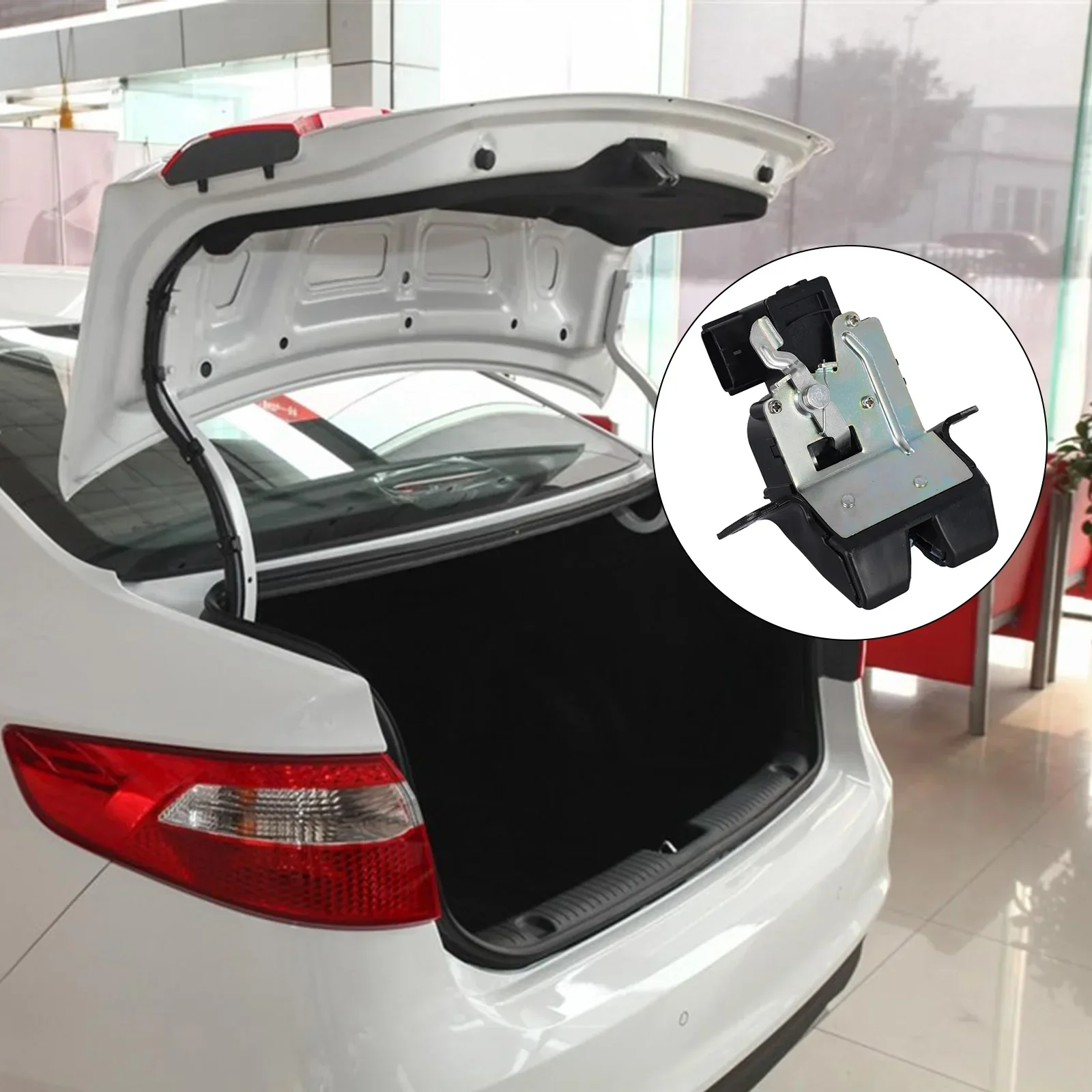 Vehicle Tailgate Lock 14*13*6cm 81230-A6000 Lock 81230A6000 Long-term Performance Robust Mechanism Secure Locking