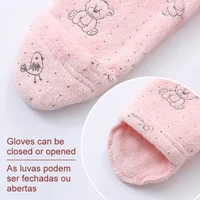 Ircomll Newborn Baby Rompers Spring Autumn Warm Fleece Cute Infant Costume Kids Playsuit Jumpsuits Baby Clothes 0-1Y Outwear 5