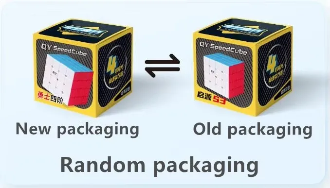 Professional Multi-Size Speedcube Set - Black and Stickerless Magic Puzzle