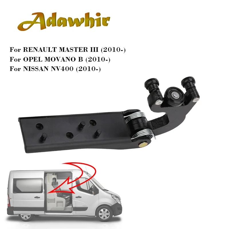 

Sliding door intermediate pulley hinge for Renault MASTER II OPEL MOVANO B NISSAN NV400 8200661119