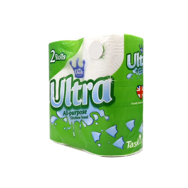 Ultra All-Purpose Kitchen Towel 2 Pack, Absorbent and Durable Paper Towels for Home and Cooking Use 3
