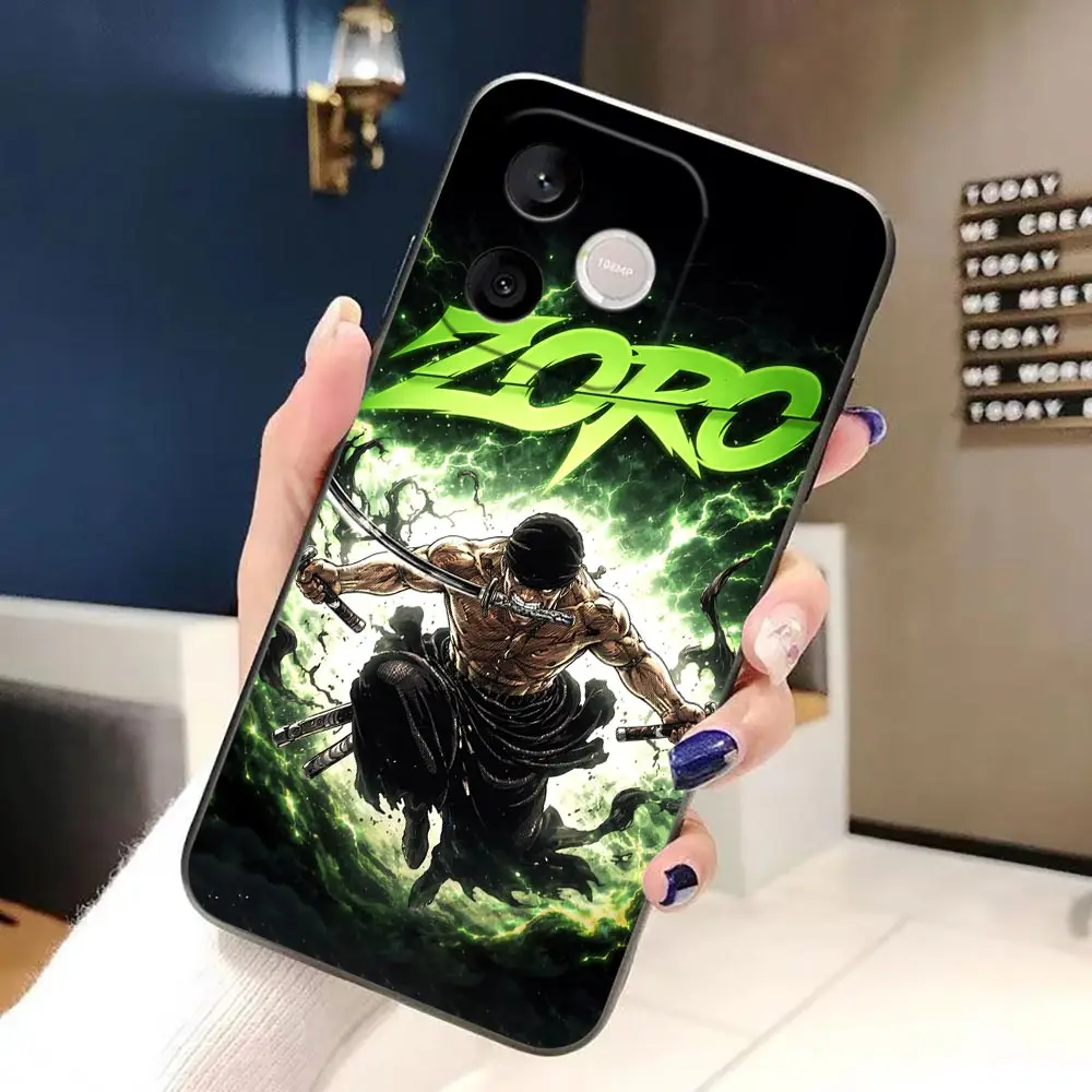 Cartoon Zoro Design Phone Case Cover