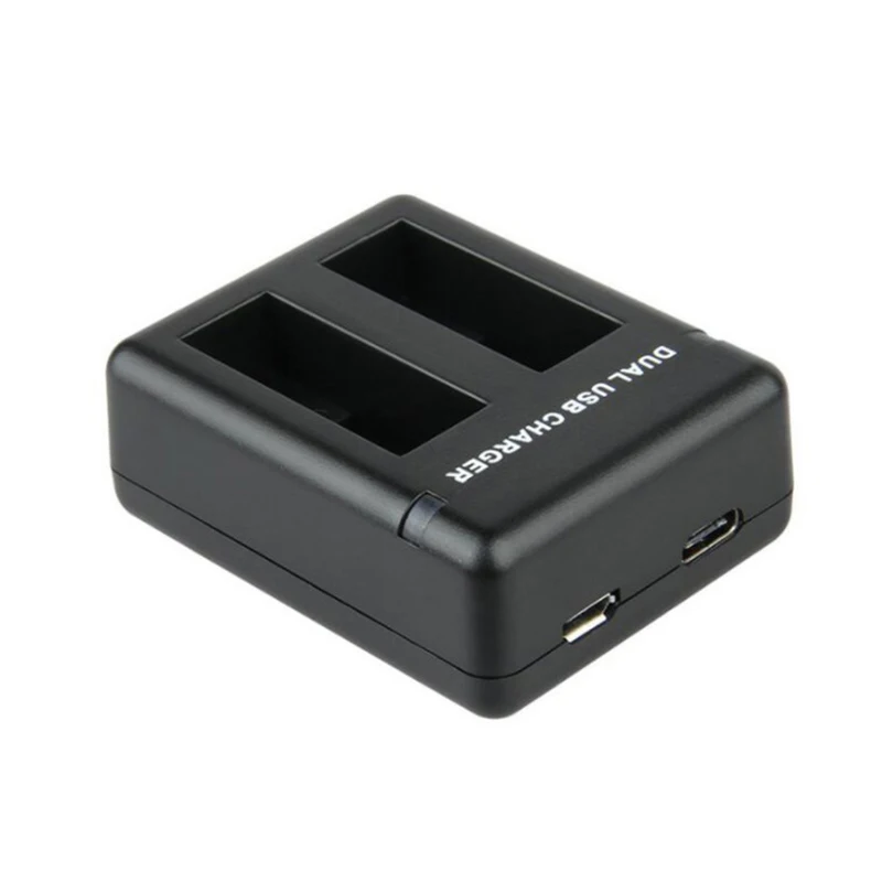USB 듀얼 포트 슬롯 이중 배터리 충전기, 블랙 액션 카메라 부품, Hero11 블랙, HERO9 블랙, HERO10